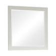 Sandy Beach White Rectangular Mirror by Coaster at Eve Furniture