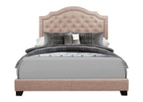 Sandy Beige Full Upholstered Bed by Homelegance at Eve Furniture