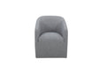Sandy Grey Rolling Dining Chair by MOES at Eve Furniture