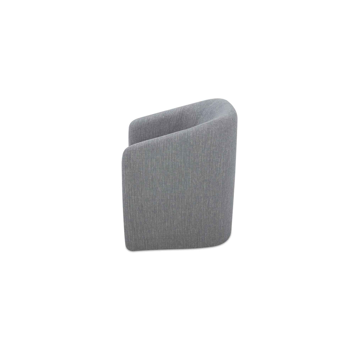 Sandy Grey Rolling Dining Chair