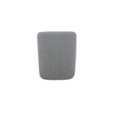 Sandy Grey Rolling Dining Chair
