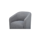 Sandy Grey Rolling Dining Chair by Moe's Home at Eve Furniture