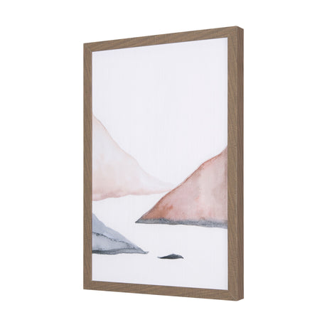 Sandy Land I by Mercana Studio a Hand Embellished Textured Framed Art Print by Mercana at Eve Furniture