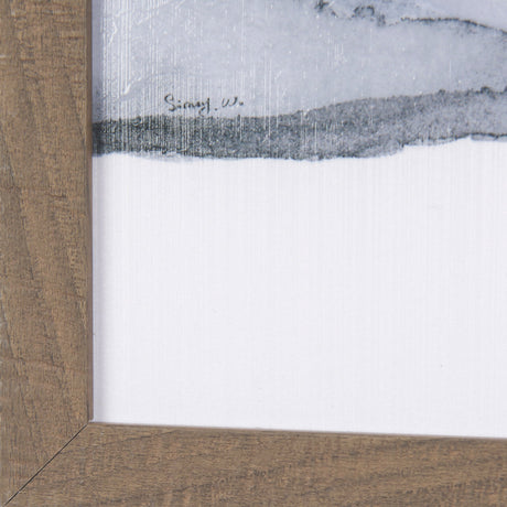 Sandy Land I by Mercana Studio a Hand Embellished Textured Framed Art Print by Mercana at Eve Furniture