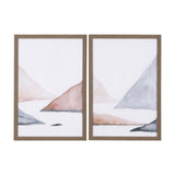Sandy Land I by Mercana Studio a Hand Embellished Textured Framed Art Print by Mercana at Eve Furniture