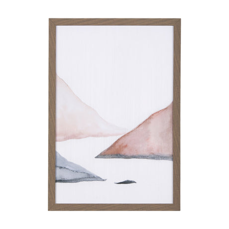 Sandy Land I by Mercana Studio a Hand Embellished Textured Framed Art Print by Mercana at Eve Furniture