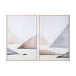 Sandy Land I by Mercana Studio a Hand Embellished Textured Framed Canvas by Mercana at Eve Furniture