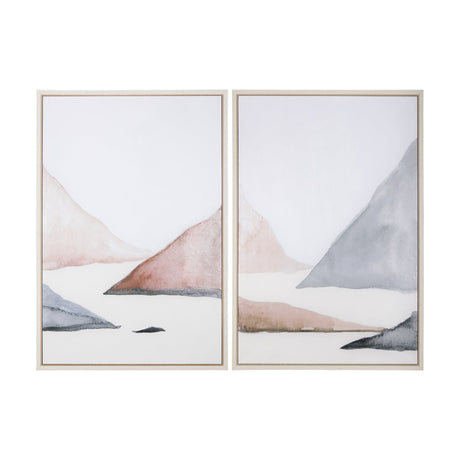 Sandy Land I by Mercana Studio a Hand Embellished Textured Framed Canvas by Mercana at Eve Furniture