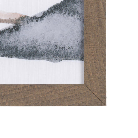 Sandy Land II by Mercana Studio a Hand Embellished Textured Framed Art Print by Mercana at Eve Furniture