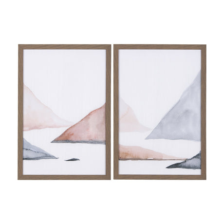 Sandy Land II by Mercana Studio a Hand Embellished Textured Framed Art Print by Mercana at Eve Furniture