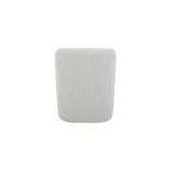 Sandy Off-White Rolling Dining Chair by MOES at Eve Furniture