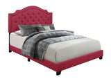 Sandy Pink Full Upholstered Bed by Homelegance at Eve Furniture