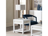 Sandy Shores White/Cream End Table by Crestview at Eve Furniture