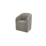 Sandy Taupe Rolling Dining Chair by MOES at Eve Furniture