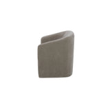Sandy Taupe Rolling Dining Chair by MOES at Eve Furniture
