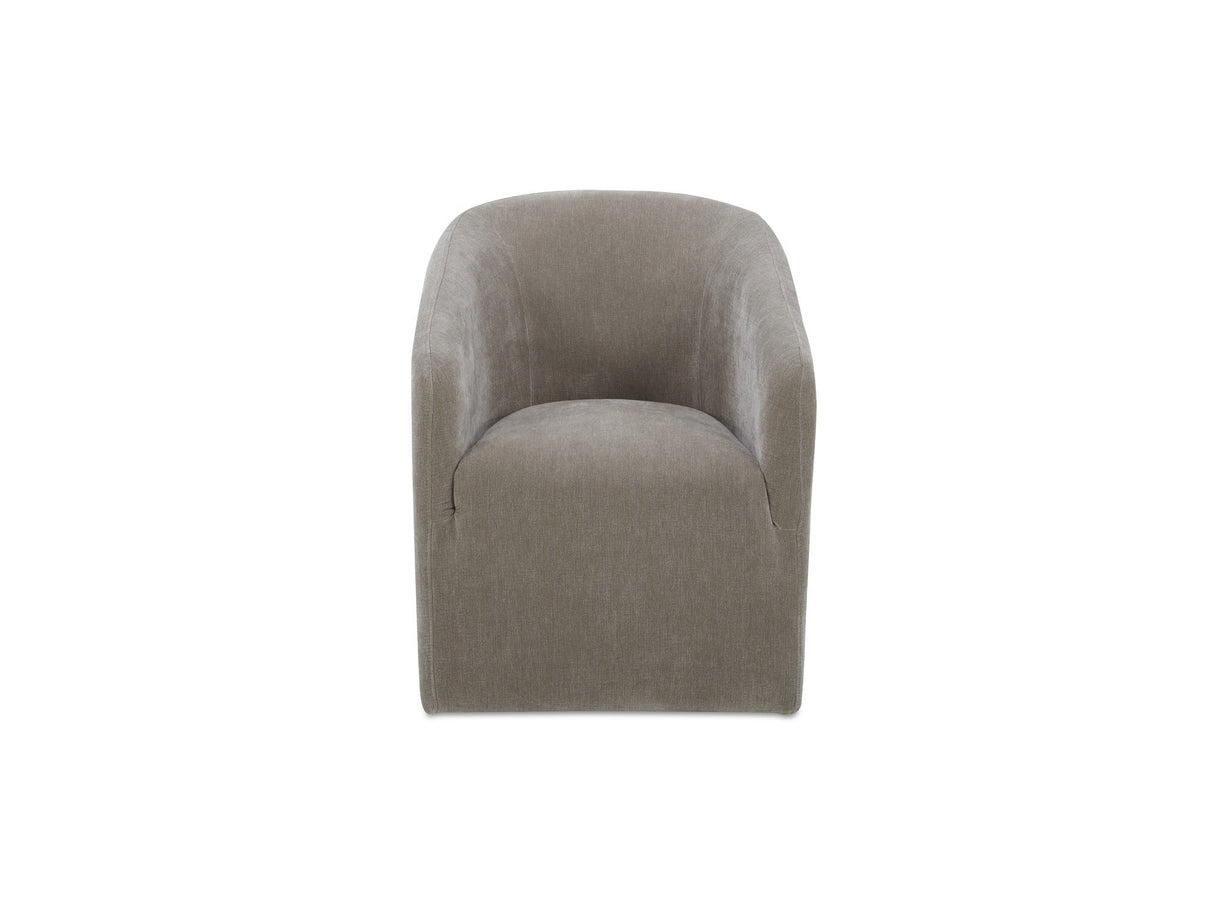Sandy Taupe Rolling Dining Chair by MOES at Eve Furniture