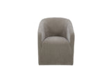 Sandy Taupe Rolling Dining Chair by MOES at Eve Furniture