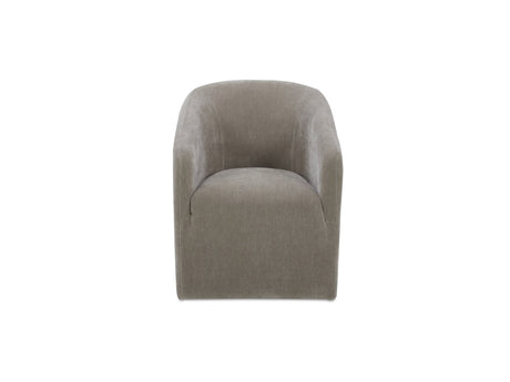 Sandy Taupe Rolling Dining Chair by MOES at Eve Furniture