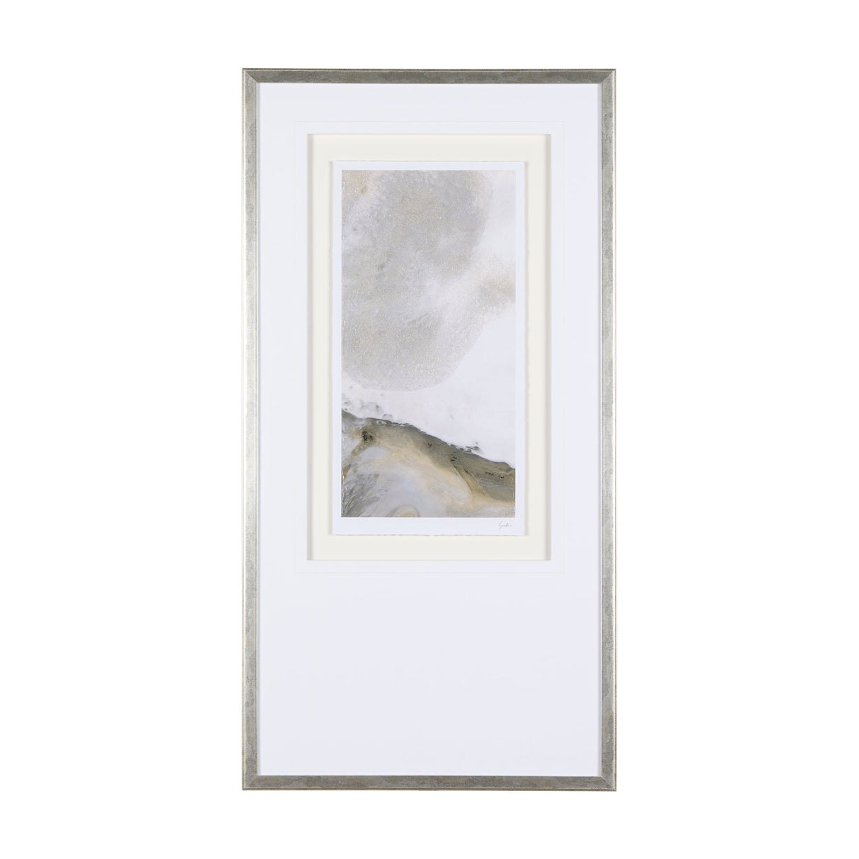 Sandy Waves I by Mercana Studio a Hand Embellished Textured Framed Art Print Matted under Glass by Mercana at Eve Furniture
