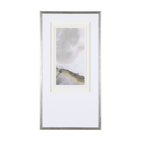 Sandy Waves I by Mercana Studio a Hand Embellished Textured Framed Art Print Matted under Glass by Mercana at Eve Furniture