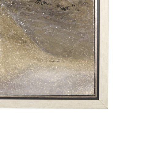 Sandy Waves I by Mercana Studio a Hand Embellished Textured Framed Canvas by Mercana at Eve Furniture