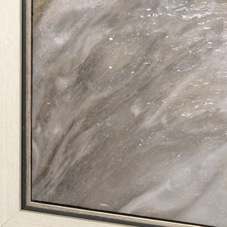 Sandy Waves I by Mercana Studio a Hand Embellished Textured Framed Canvas by Mercana at Eve Furniture
