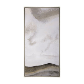 Sandy Waves II by Mercana Studio a Hand Embellished Textured Framed Canvas by Mercana at Eve Furniture