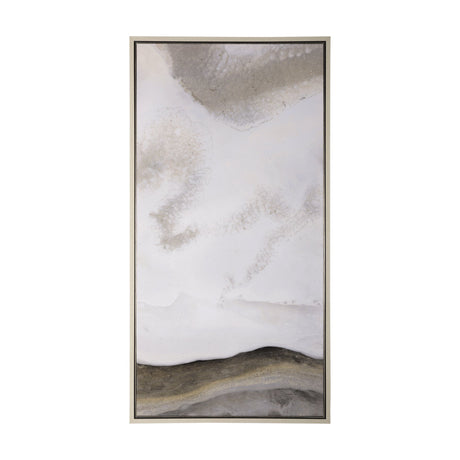 Sandy Waves II by Mercana Studio a Hand Embellished Textured Framed Canvas by Mercana at Eve Furniture