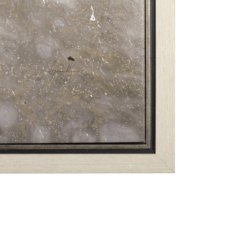Sandy Waves III by Mercana Studio a Hand Embellished Textured Framed Canvas by Mercana at Eve Furniture