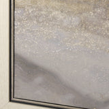 Sandy Waves III by Mercana Studio a Hand Embellished Textured Framed Canvas by Mercana at Eve Furniture