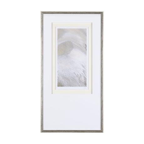 Sandy Waves IV by Mercana Studio a Hand Embellished Textured Framed Art Print Matted under Glass by Mercana at Eve Furniture