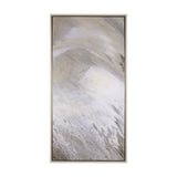 Sandy Waves IV by Mercana Studio a Hand Embellished Textured Framed Canvas by Mercana at Eve Furniture
