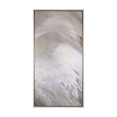 Sandy Waves IV by Mercana Studio a Hand Embellished Textured Framed Canvas by Mercana at Eve Furniture