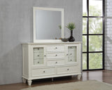 Sandy Beach White 11-Drawer Rectangular Dresser by Coaster at Eve Furniture