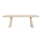 Sanford Cream Washed Dining Table by Classic Home at Eve Furniture