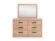 Sanginlane Tan Bedroom Mirror (Mirror Only) by Ashley at Eve Furniture