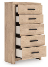 Sanginlane Tan Crossbuck Youth Panel Bedroom Set by Ashley at Eve Furniture