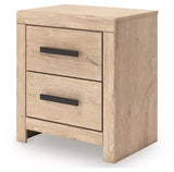 (Special) Sanginlane Tan Nightstand by Ashley at Eve Furniture