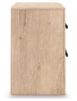 (Special) Sanginlane Tan Nightstand by Ashley at Eve Furniture