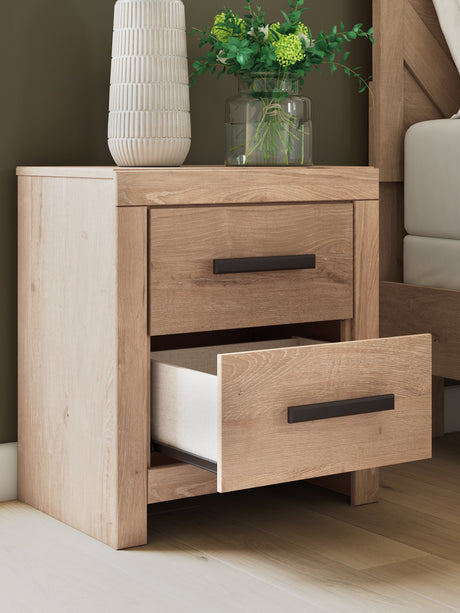 (Special) Sanginlane Tan Nightstand by Ashley at Eve Furniture