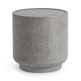 Sania Athena Gray Outdoor Accent Table by Classic Home at Eve Furniture
