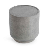 Sania Athena Gray Outdoor Accent Table by Classic Home at Eve Furniture