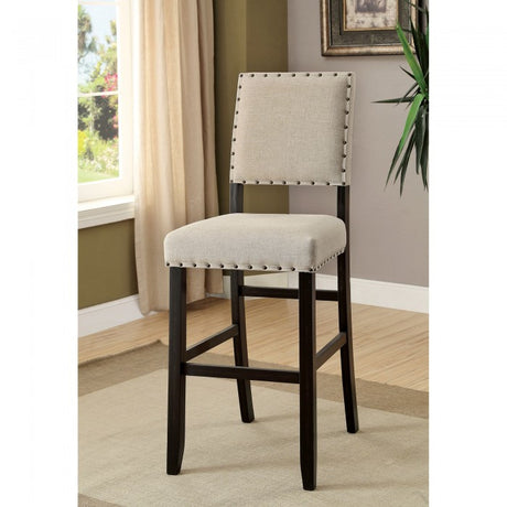 Sania Rustic/Antique Black 5-Piece Bar Table Set by Furniture of America at Eve Furniture