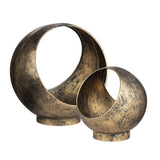 Sansa Gold Containers by Crestview at Eve Furniture