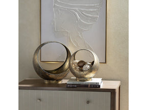 Sansa Gold Containers by Crestview at Eve Furniture