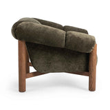 Sansa Olive Green Accent Chair by Classic Home at Eve Furniture