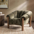 Sansa Olive Green Accent Chair by Classic Home at Eve Furniture
