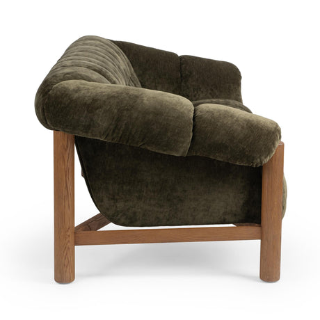 Sansa Olive Green Olive Green Sofa by Classic Home at Eve Furniture