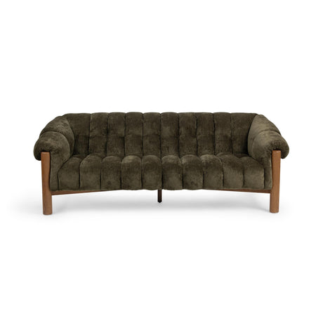 Sansa Olive Green Olive Green Sofa by Classic Home at Eve Furniture