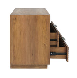 Santa Clara 2 Drawer Nightstand - Caramel Brown by Classic Home at Eve Furniture